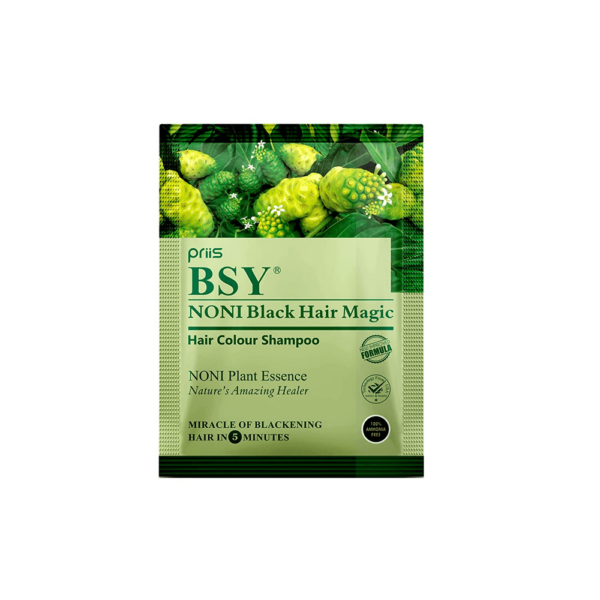 PRIIS Trading Company BSY Noni Black Hair Color Shampoo