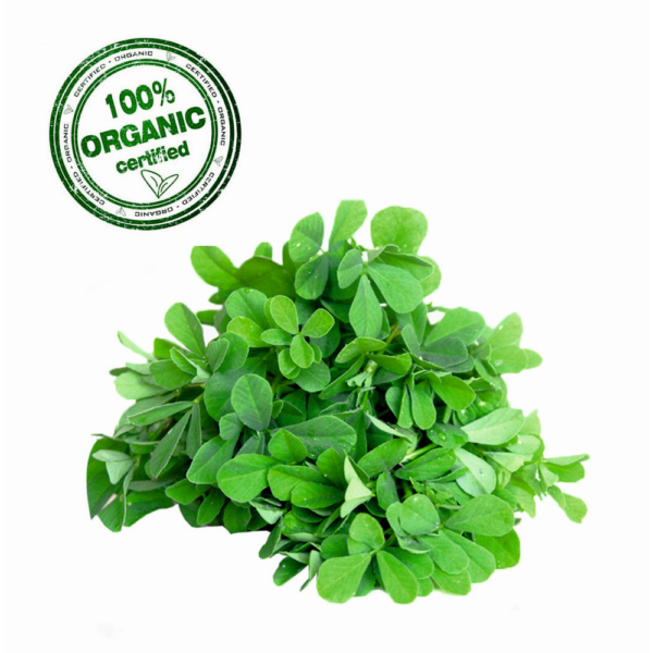 Organic Fenugreek Leaves (Methi Lili)