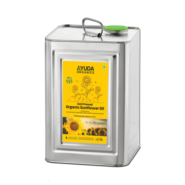 Ayuda Organics Sunflower Oil