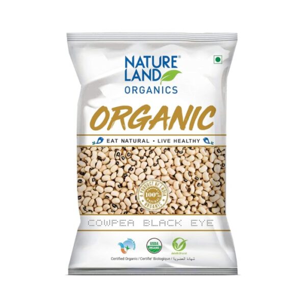 Natureland Organics Cowpea Black eye (Chawli)