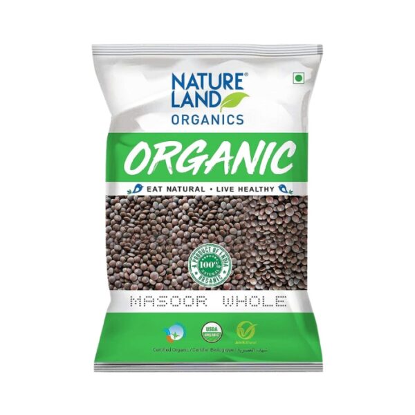 Natureland Organics Masur whole