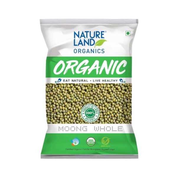 Natureland Organics Moong Whole