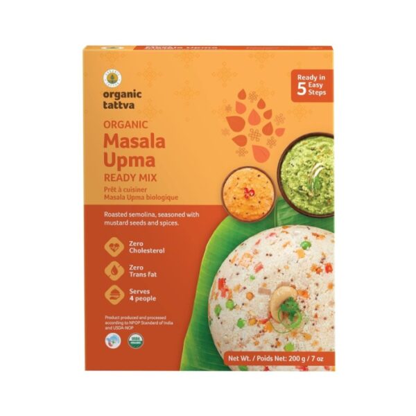 Organic Tattva Masala Upma Ready Mix