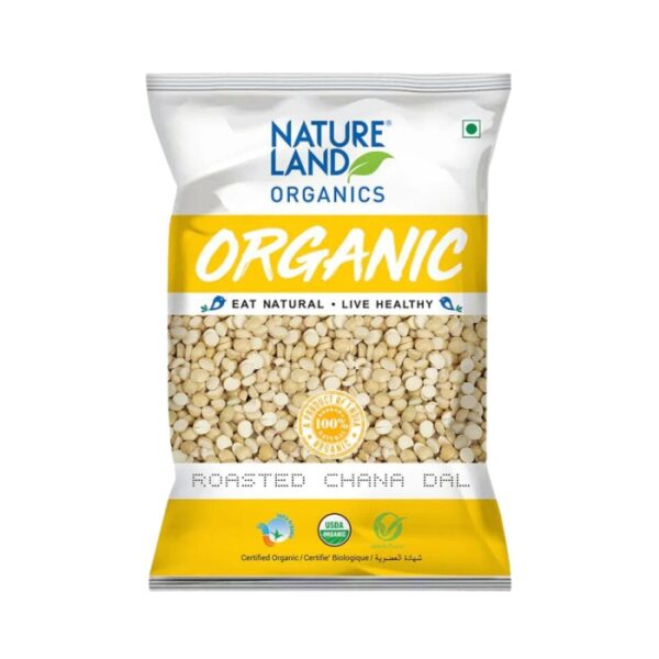 Natureland Organics Roasted Chana Dal