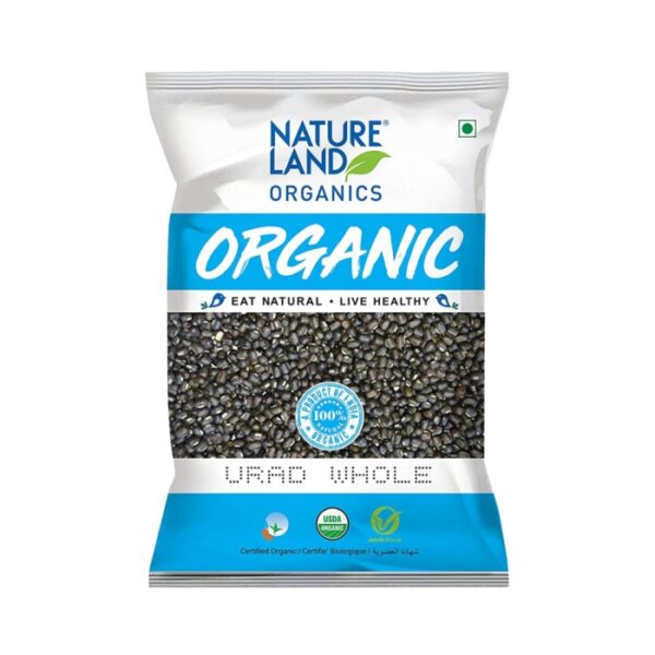 Natureland Organics Urad Whole