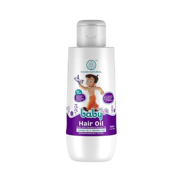 Khadi Naturals Baby Hair Oil With Coconut & Sesame