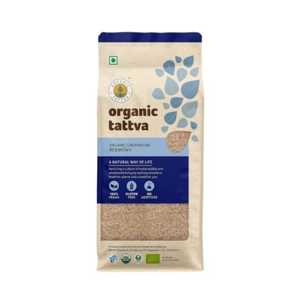 Organic Tattva Sonamasuri Brown Rice