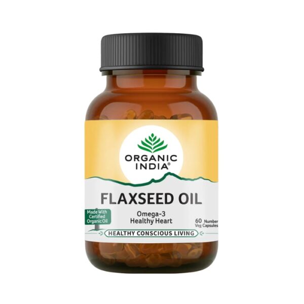 Organic India Flaxseed Oil Capsule