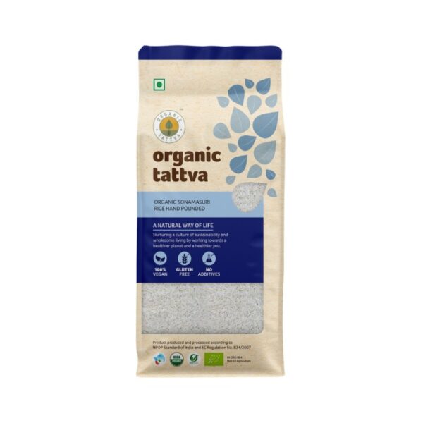 Organic Tattva Sonamasuri Rice Hand Pounded