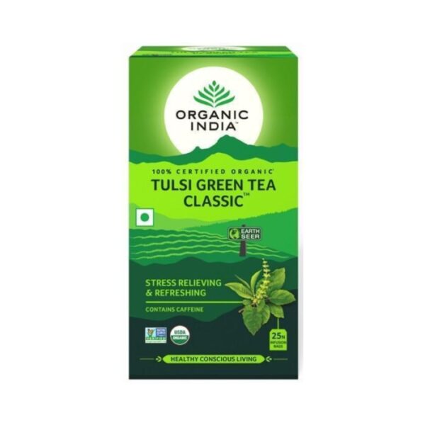 Organic India Tulsi Cleanse Green Tea