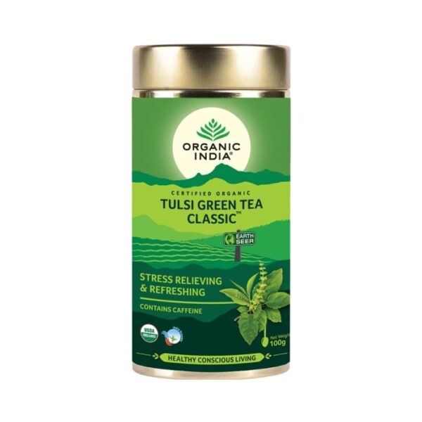 Organic India Tulsi Green Tea Classic