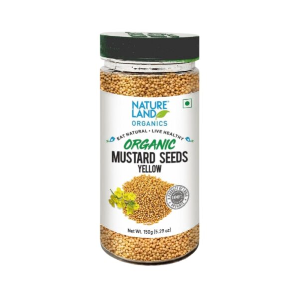 Natureland Organics Mustard Yellow Seeds
