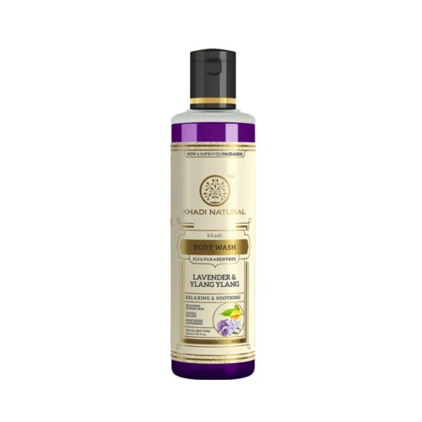 Khadi Naturals Lavender & Ylang Ylang Bodywash (SLS & Paraben Free)