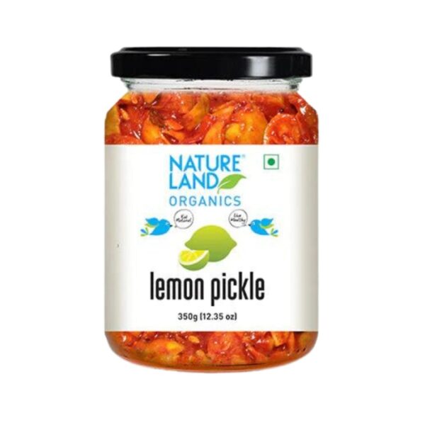 Natureland Organics Lemon Pickle