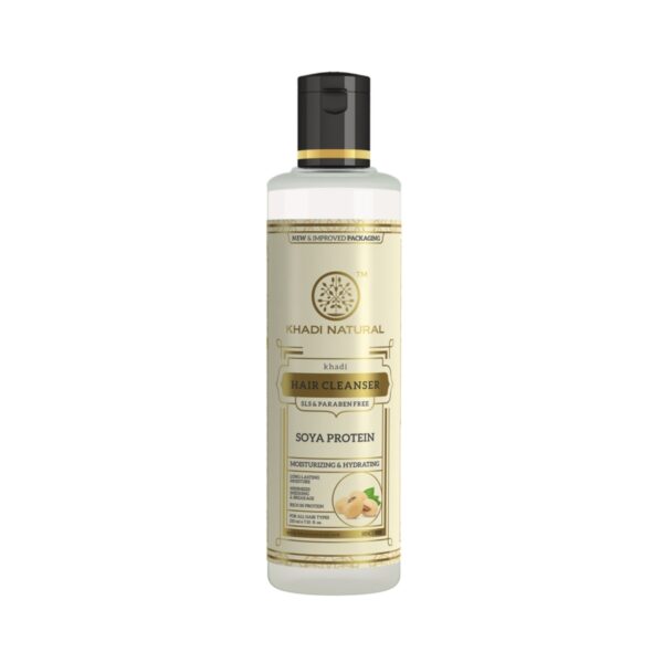 Khadi Naturals Soya Protein Hair Cleanser (SLS & Paraben Free)