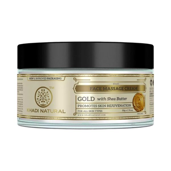 Khadi Naturals Face Gold Massage Cream