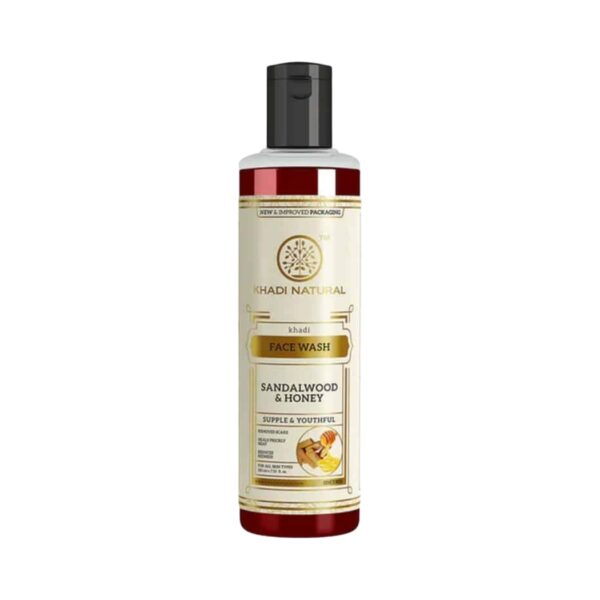 Khadi Naturals Sandalwood & Honey Facewash