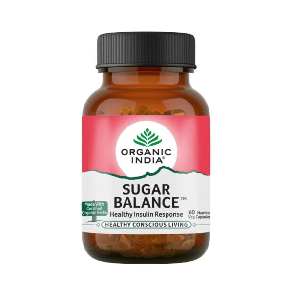Organic India Sugar Balance Capsule