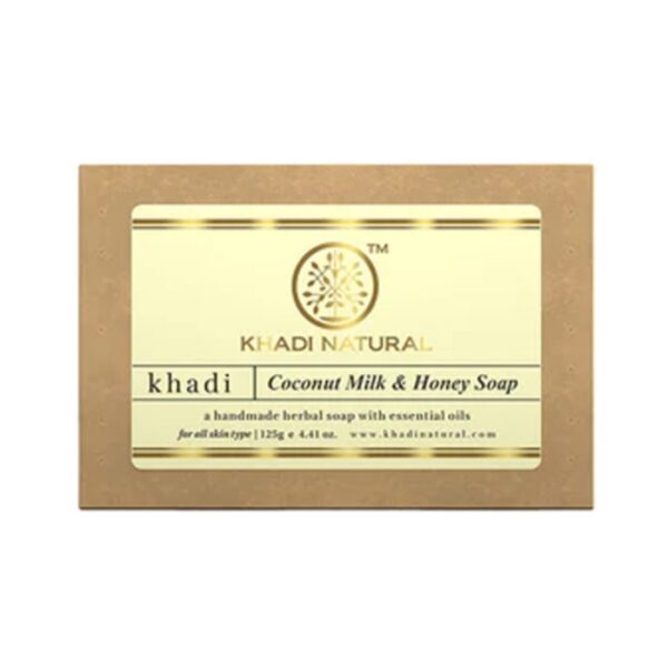 Khadi Naturals Coconut Milk & Honey Soap