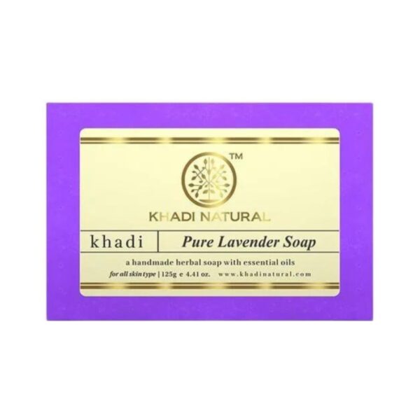 Khadi Naturals Pure Lavender Soap