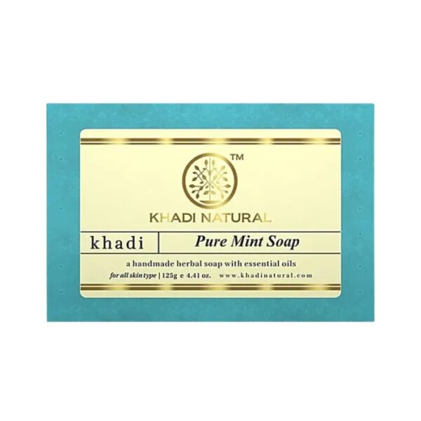 Khadi Naturals Pure Mint Soap
