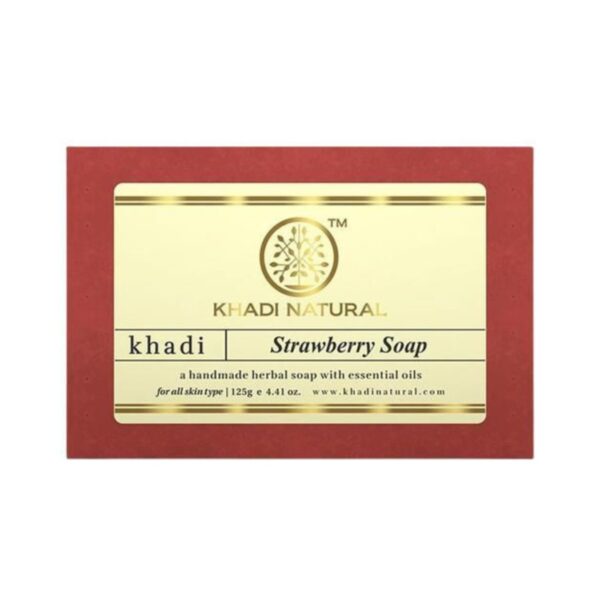 Khadi Naturals Strawberry Soap