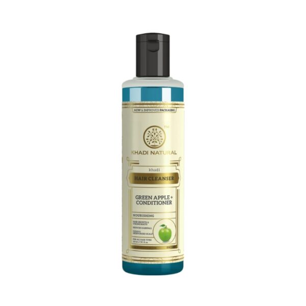 Khadi Naturals Green Apple Hair Cleanser & Conditioner