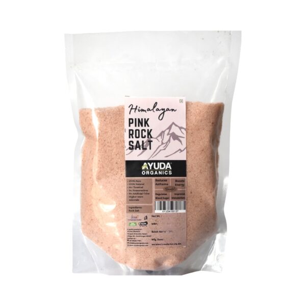 Ayuda Organics Himalayan Pink Rock Salt