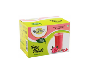 Vedantika Herbals Rose Petals Milk Shake (10 Sachets)